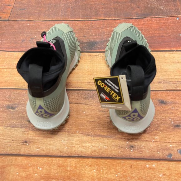 Nike Men's ACG Mountain Fly Gore-Tex Green Athletic Shoes - Picture 4 of 6
